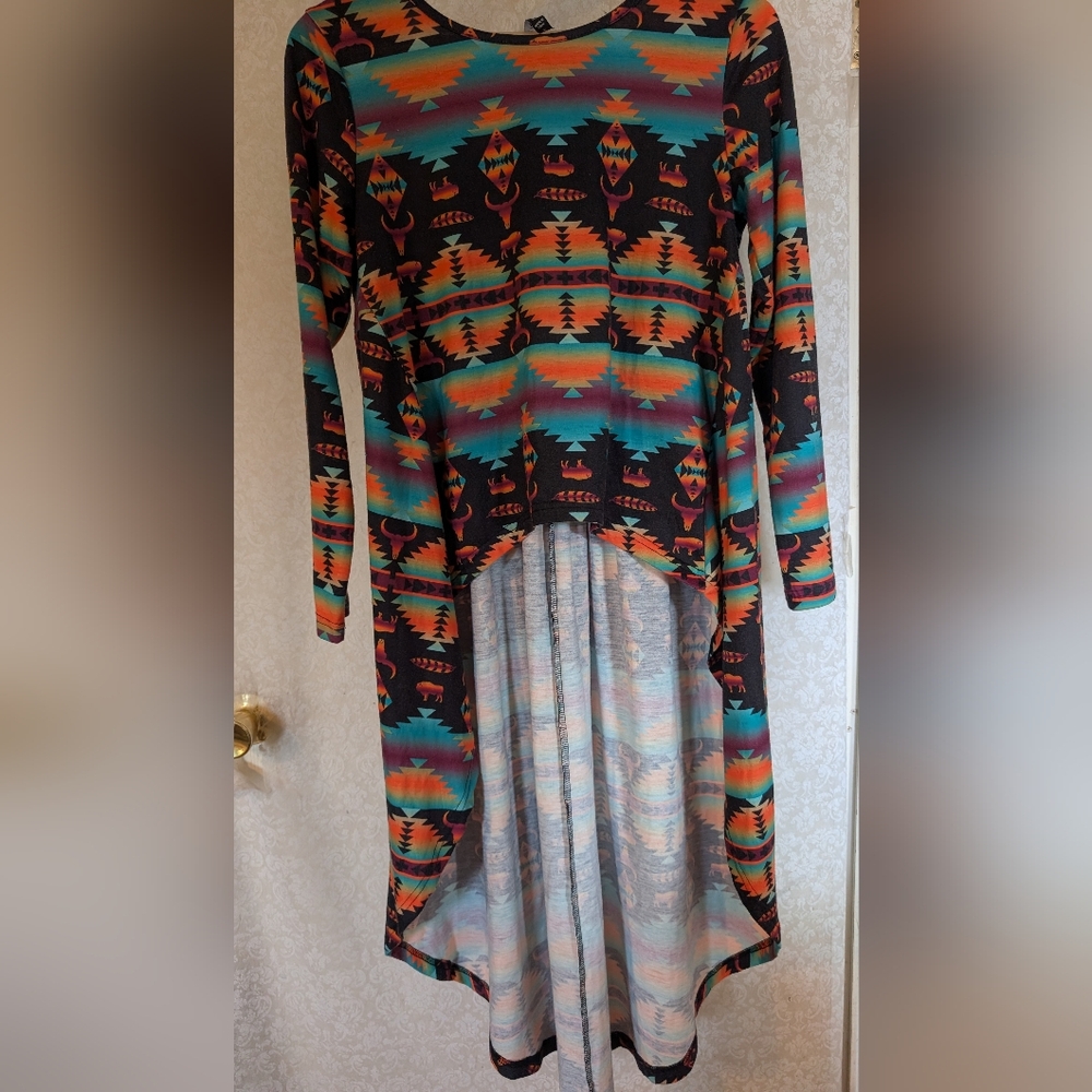 Crazy Train Southwestern Top Size Small - Picture 16 of 16
